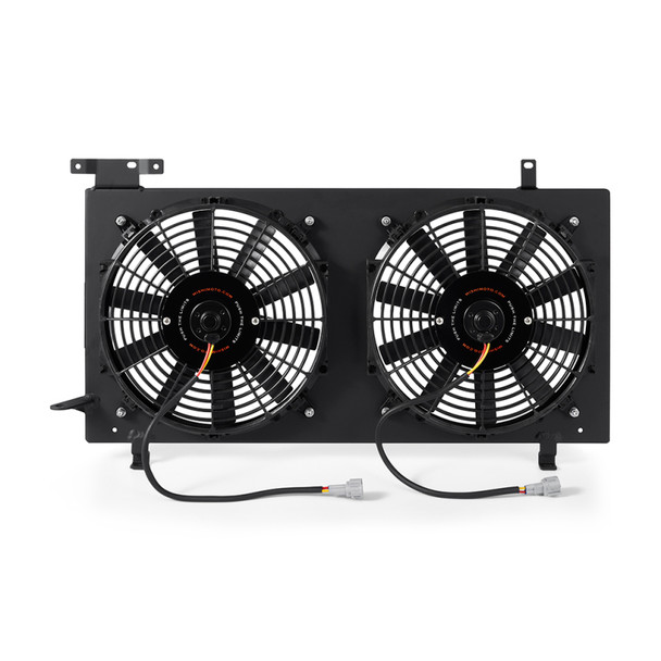 Mishimoto 08+ Subaru WRX/STI PNP Aluminum Fan Shroud Black MMFS-STI-08PBK