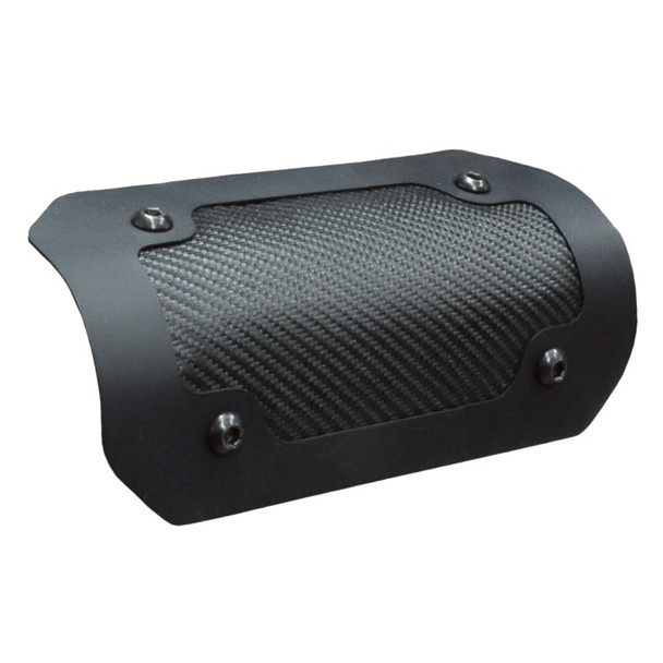 DEI Powersport Flexible Heat Shield w/Double Black Finish - 4in x 8in - Black/Onyx 10927