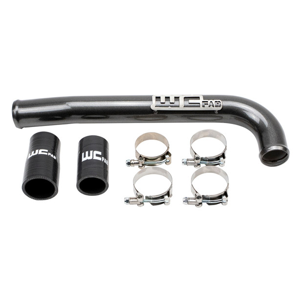 Wehrli 03-09 Dodge 5.9L/6.7L Cummins (Non-Twin CP3) Upper Coolant Pipe - Bengal Red WCF100678-BR