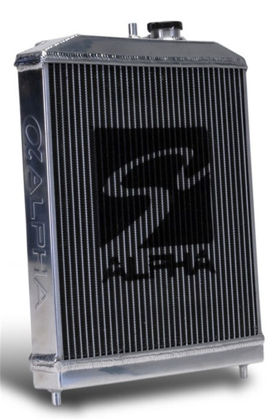 Skunk2 Alpha Series 92-00 Honda Civic Radiator (Half Size) (Dual Core) (Manual Trans.) 349-05-2000