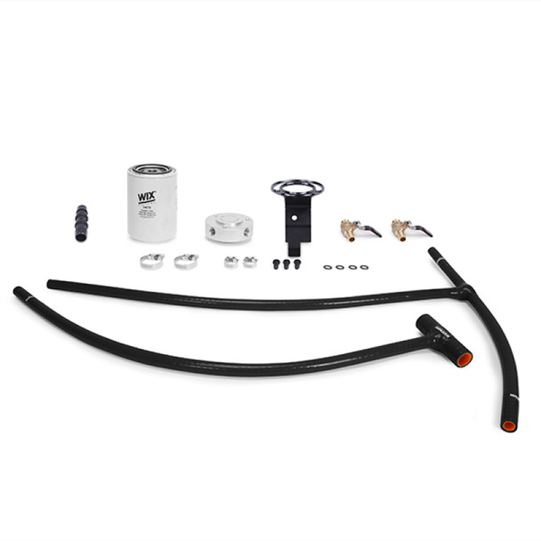Mishimoto 03-07 Ford 6.0L Powerstroke Coolant Filtration Kit - Black MMCFK-F2D-03BK