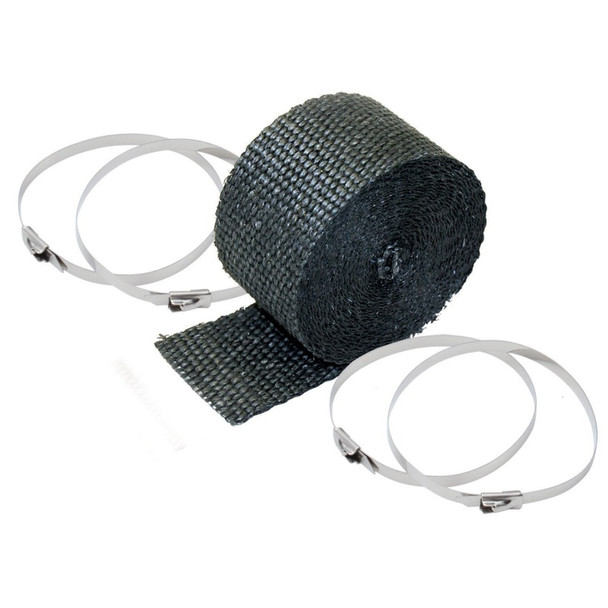 DEI Exhaust Wrap Kit - Pipe Wrap and Locking Tie - Black 10119