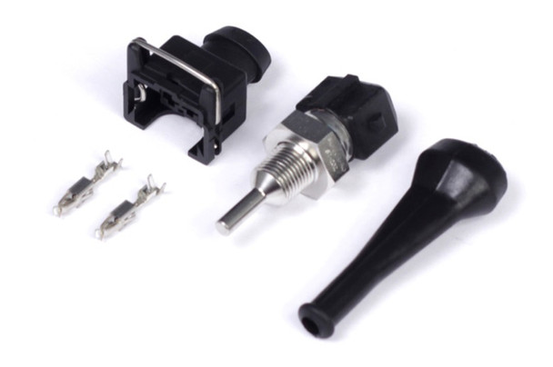 Haltech Oil Temperature Sensor High Range 150 Deg C 1/8 NPT Thread (Incl Bosch EV1 Plug & Pins) HT-010306