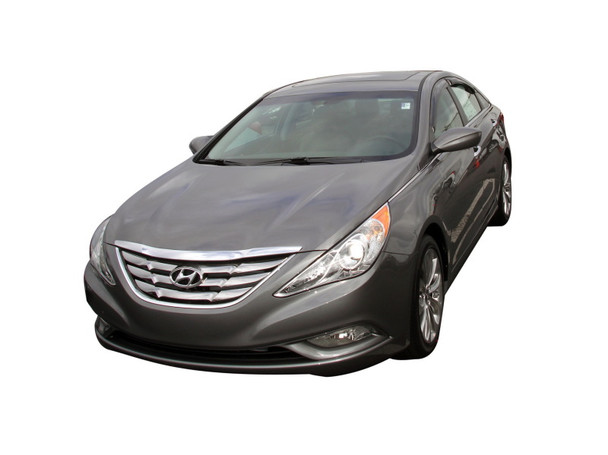 AVS 11-14 Hyundai Sonata (New Body Style) Ventvisor Outside Mount Window Deflectors 4pc - Smoke 94261