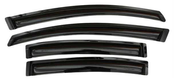 AVS 12-15 Honda Civic Ventvisor Outside Mount Window Deflectors 4pc - Smoke 94462