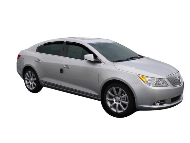 AVS 10-16 Buick Lacrosse Ventvisor Outside Mount Window Deflectors 4pc - Smoke 94215