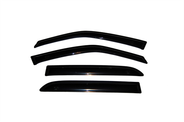 AVS 00-06 Cadillac Deville Ventvisor Outside Mount Window Deflectors 4pc - Smoke 94746
