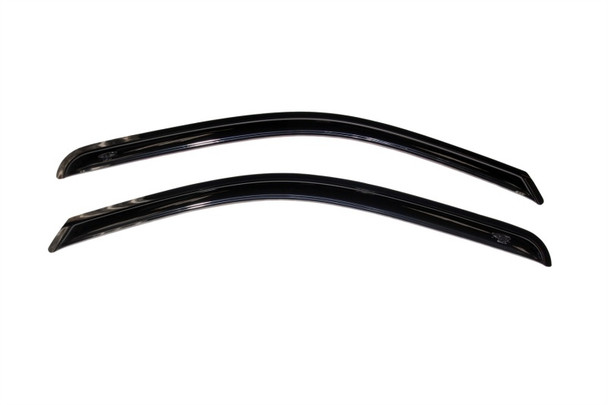 AVS 09-18 Dodge RAM 1500 Standard Cab Ventvisor Outside Mount Window Deflectors 2pc - Smoke 92002