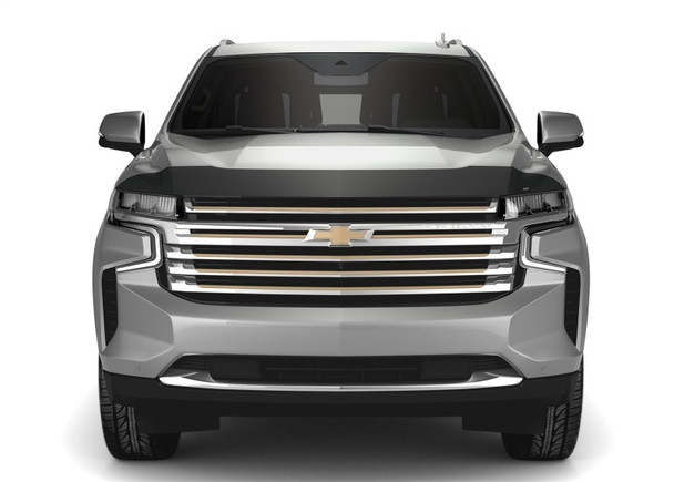 AVS 2021 Chevrolet Suburban Aeroskin Hood Shield - Smoke 322177