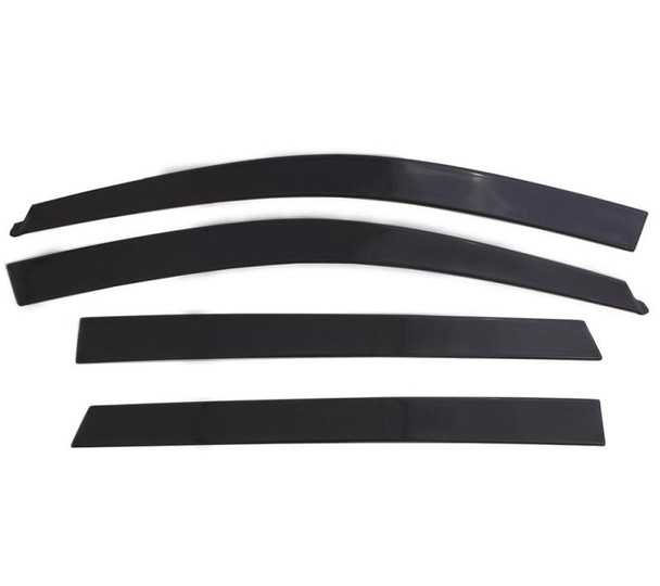 AVS 2019 Chevrolet Silverado 1500 Crew Cab Pickup Ventvisor Low Profile 4pc - Smoke 894075