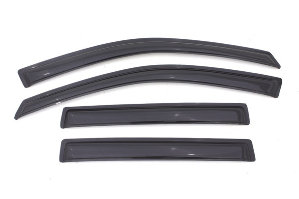 AVS 11-17 Jeep Compass (Old Body Style) Ventvisor Outside Mount Window Deflectors 4pc - Smoke 94540