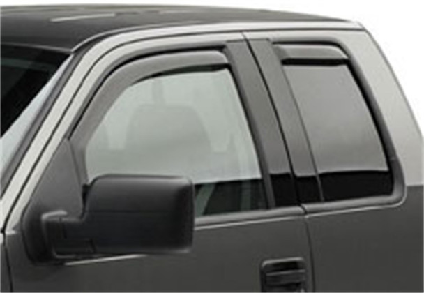 EGR 04+ Ford F/S Pickup Extended Cab In-Channel Window Visors - Set of 4 (573171) 573171