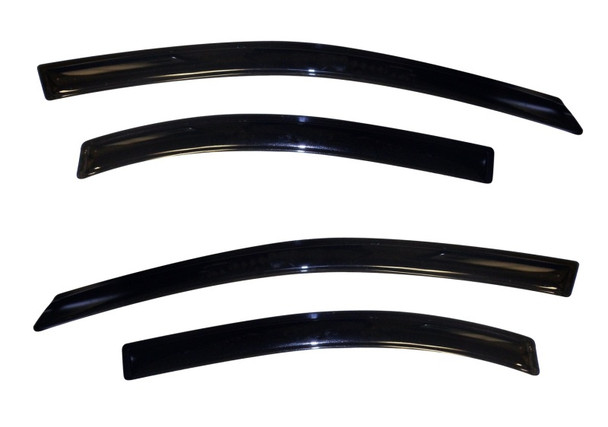 AVS 12-18 Chevy Sonic Ventvisor Outside Mount Window Deflectors 4pc - Smoke 94472
