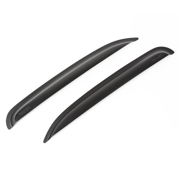 Rugged Ridge Rear Window Visors Black 00-06 Tahoe & Yukon 81349.81