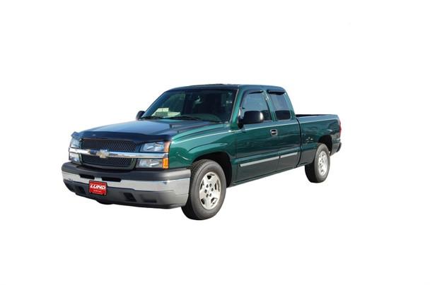 AVS 99-07 Chevy Silverado 1500 Ext. Cab Ventvisor Outside Mount Window Deflectors 4pc - Smoke 94044