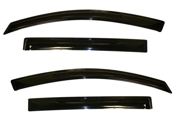 AVS 11-16 Kia Sportage Ventvisor Outside Mount Window Deflectors 4pc - Smoke 94652