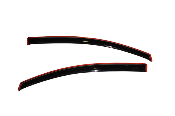 AVS 07-11 Toyota Yaris Coupe Ventvisor In-Channel Window Deflectors 2pc - Smoke 192916
