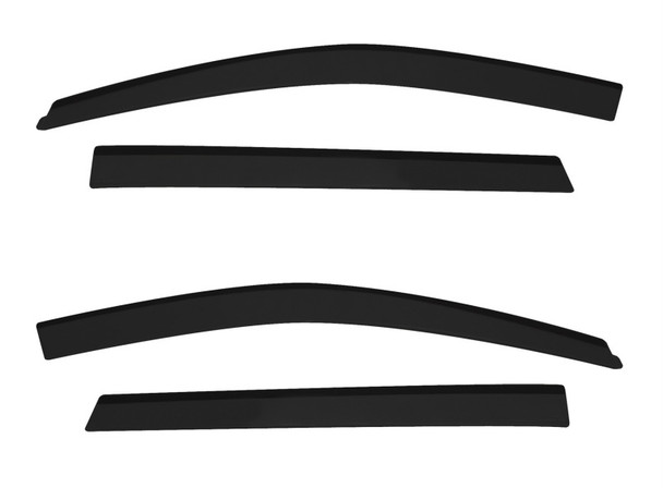 AVS 08-18 Buick Enclave Ventvisor Low Profile Deflectors 4pc - Smoke 894021
