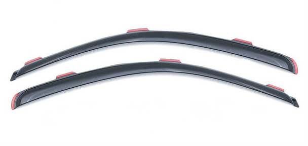 AVS 15-18 Chevy Colorado Ext. Cab Ventvisor In-Channel Window Deflectors 2pc - Smoke 192232