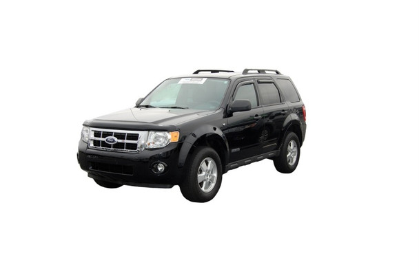 AVS 08-12 Ford Escape Ventvisor In-Channel Front & Rear Window Deflectors 4pc - Smoke 194001