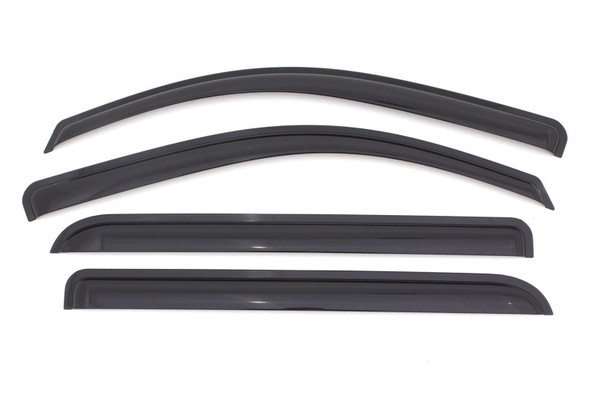 AVS 15-18 Chevy Silverado 2500 Crew Cab Ventvisor Outside Mount Window Deflectors 4pc - Smoke 94536