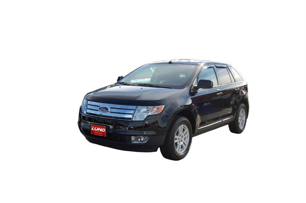 AVS 07-14 Ford Edge Ventvisor In-Channel Front & Rear Window Deflectors 4pc - Smoke 194141