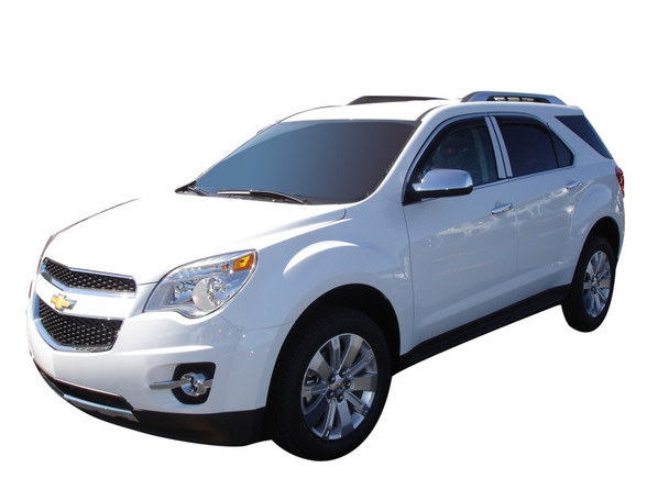 AVS 10-17 Chevy Equinox Ventvisor In-Channel Front & Rear Window Deflectors 4pc - Smoke 194166