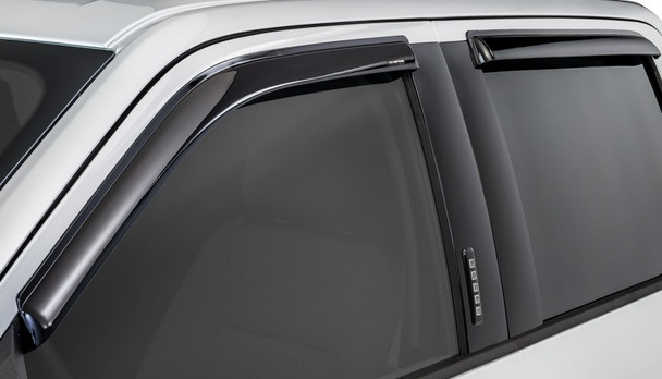 Stampede 2015-2019 Ford F-150 Extended Cab Pickup Tape-Onz Sidewind Deflector 4pc - Smoke 61102-2