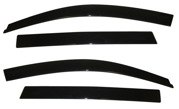 AVS 09-17 Chevy Traverse Ventvisor Low Profile Deflectors 4pc - Smoke 894020