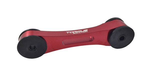 Torque Solution Billet Aluminum Pitch Stop Tranny Mount: Subaru - Red TS-SU-011R