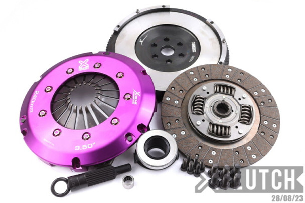 XClutch 06-07 Mazda Mazdaspeed 3 2.3L Turbo Stage 1 Sprung Organic Clutch Kit XKMZ24530-1A
