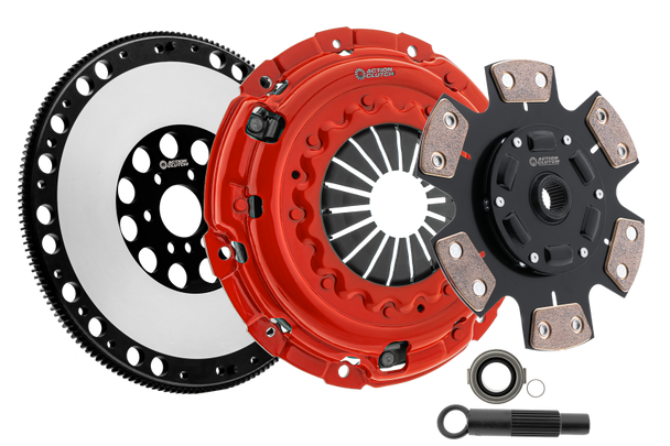 Action Clutch 03-12 Honda Accord 2.4L (K24A4) Stage 3 Clutch Kit (1MS) w/Lightened Flywheel ACR-0596