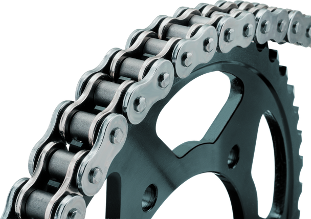 Twin Power 530 Drive Heavy Duty Drive Chain 530 X 120 link Natural Finish 435235