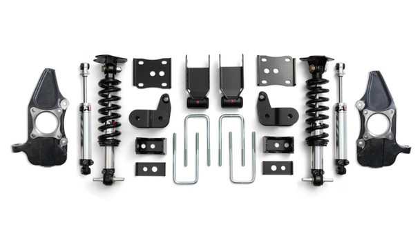 QA1 15-20 Ford F-150 4WD Lowering Kit w/ Spindles Double Adjustable 3.5in-5.5in LK12-FF02