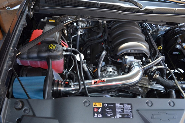 Injen 14-19 Chevy Silverado/GMC Sierra P/U 5.3L Polished Short Ram Intake w/ MR Tech & Heat Shield PF7064P
