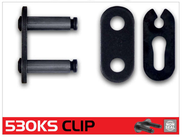 RK Chain 530KS-CLIP - Natural 530KS-CL