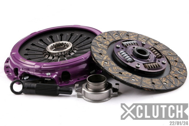 XClutch 07-17 Mitsubishi Lancer EVO X 2.0L Stage 1 Sprung Organic Clutch Kit XKMI24011-1A