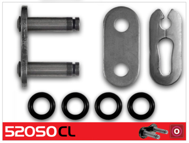RK Chain 520SO Clip Link - Natural 520SO-CL