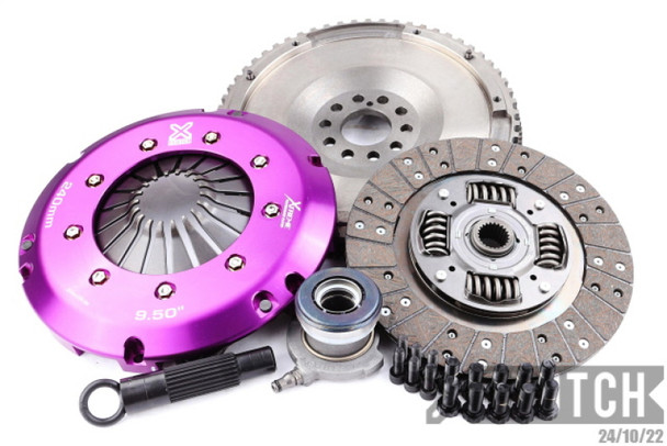 XClutch 05-07 Volvo S40 T5 2.5L Stage 1 Sprung Organic Clutch Kit XKFD24637-1A
