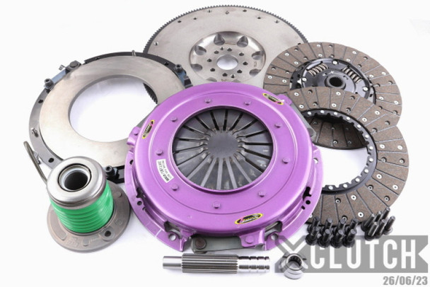 XClutch 11-14 Ford Mustang GT 5.0L 10.5in Twin Sprung Organic Clutch Kit XKFD27655-2A