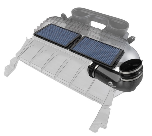aFe Super Stock Carbon Fiber Pro 5R Induction System 2021 RAM 1500 TRX V8-6.2L SC 55-10014RC