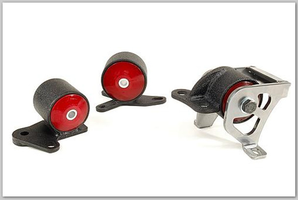 Innovative 96-00 Civic B/D Series Black Steel Mounts 60A Bushings (2 Bolt) 10050-60A
