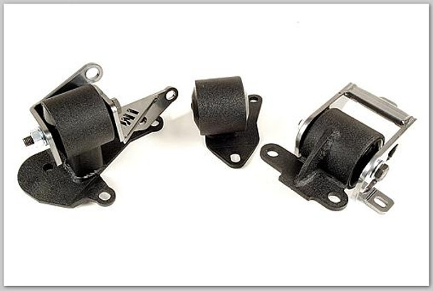 Innovative 96-00 Civic H-Series Black Steel Mounts 75A Bushings 20050-75A