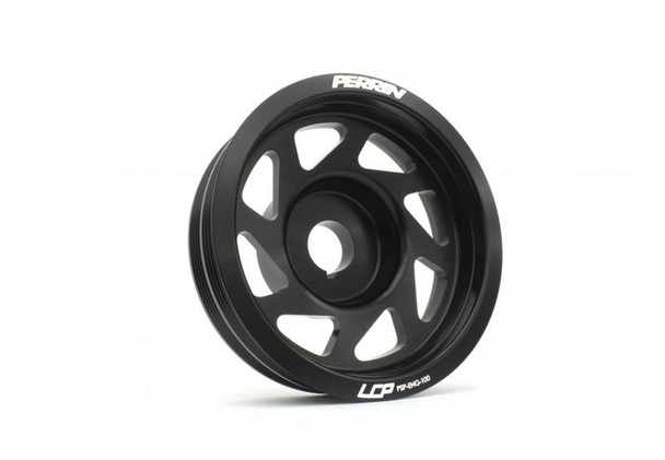 Perrin 93+ Impreza (WRX/STi) Crank Pulley - Black (w/AC) PSP-ENG-100BK
