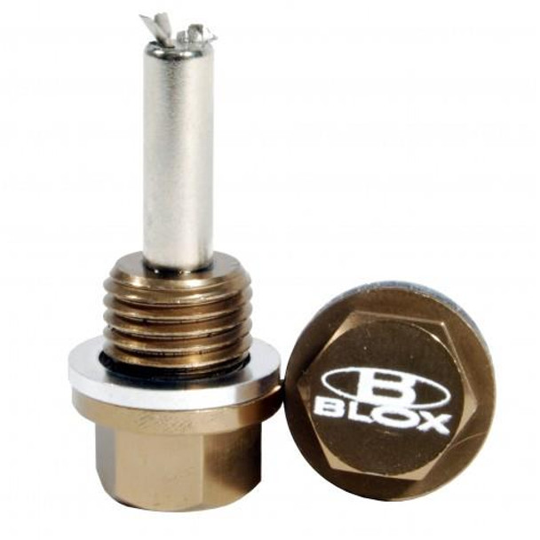 BLOX Racing Magnetic Drain Plug -  Manual Transmission / 14x1.5mm (Fits Honda Mitsubishi Ford GM) BXAC-00406