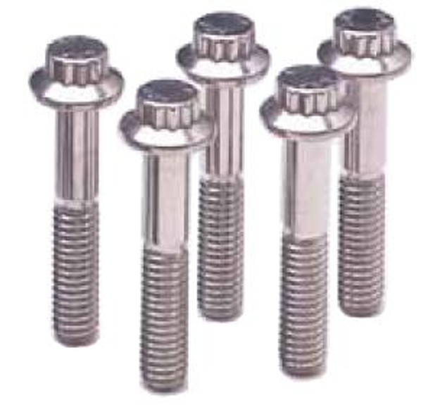 ARP M10 x 1.25 x 80 12pt Black Oxide Bolts (5/pkg) 673-1010