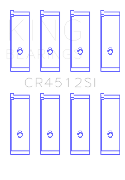 King Honda D17A1/2 (Size STD) Rod Bearing Set CR4512SI