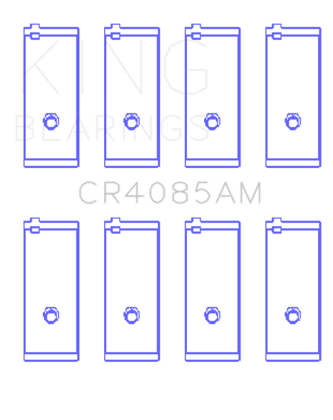 King Toyota 2T / 3T / 3T-G / 4T-G (Size Standard) Connecting Rod Bearing Set CR4085AM