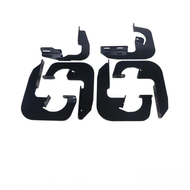 Westin 2007-2013 Chevy Silverado 1500 Ext. Cab Running Board Mount Kit - Black 27-1745