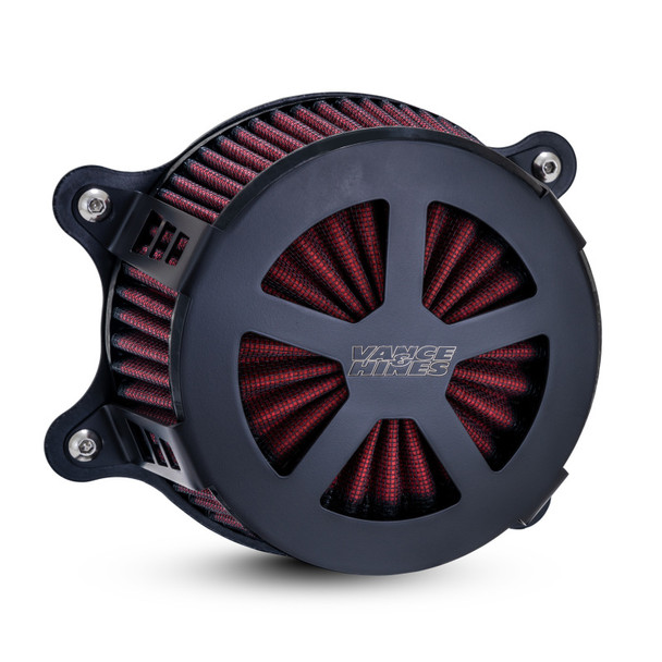 Vance & Hines HD Sportster 91-22 Radiant V Air Intake Black 41467